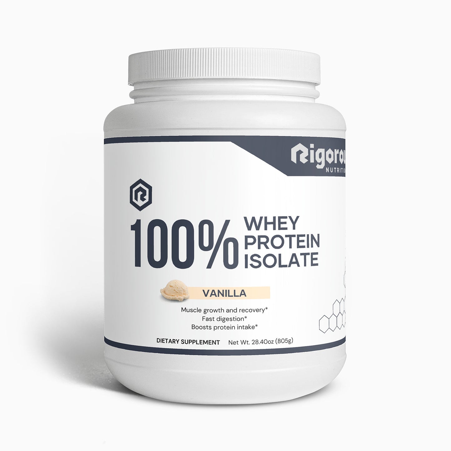 100% Whey Protein Isolate (Vanilla)