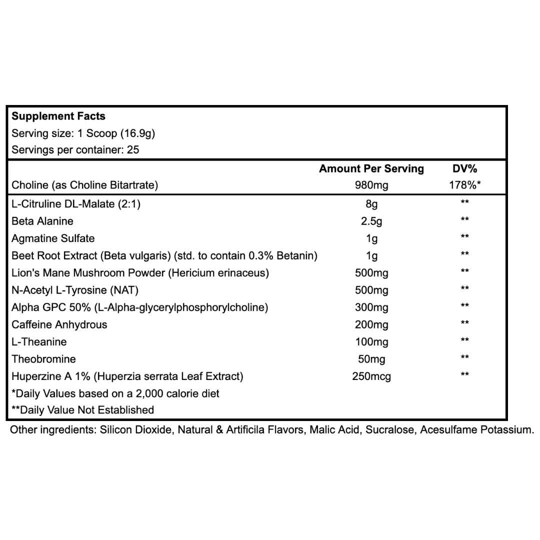 Mind Power Pre Workout